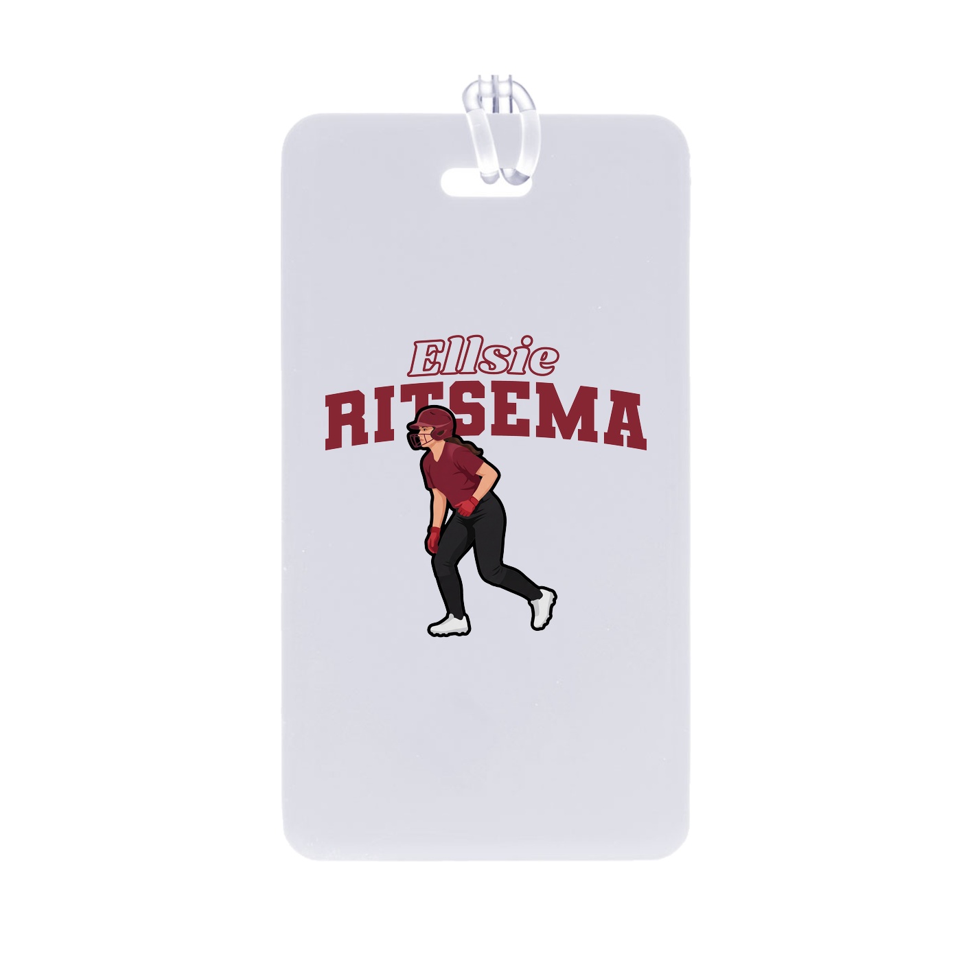 Bag Tag — Name Arch in Classic