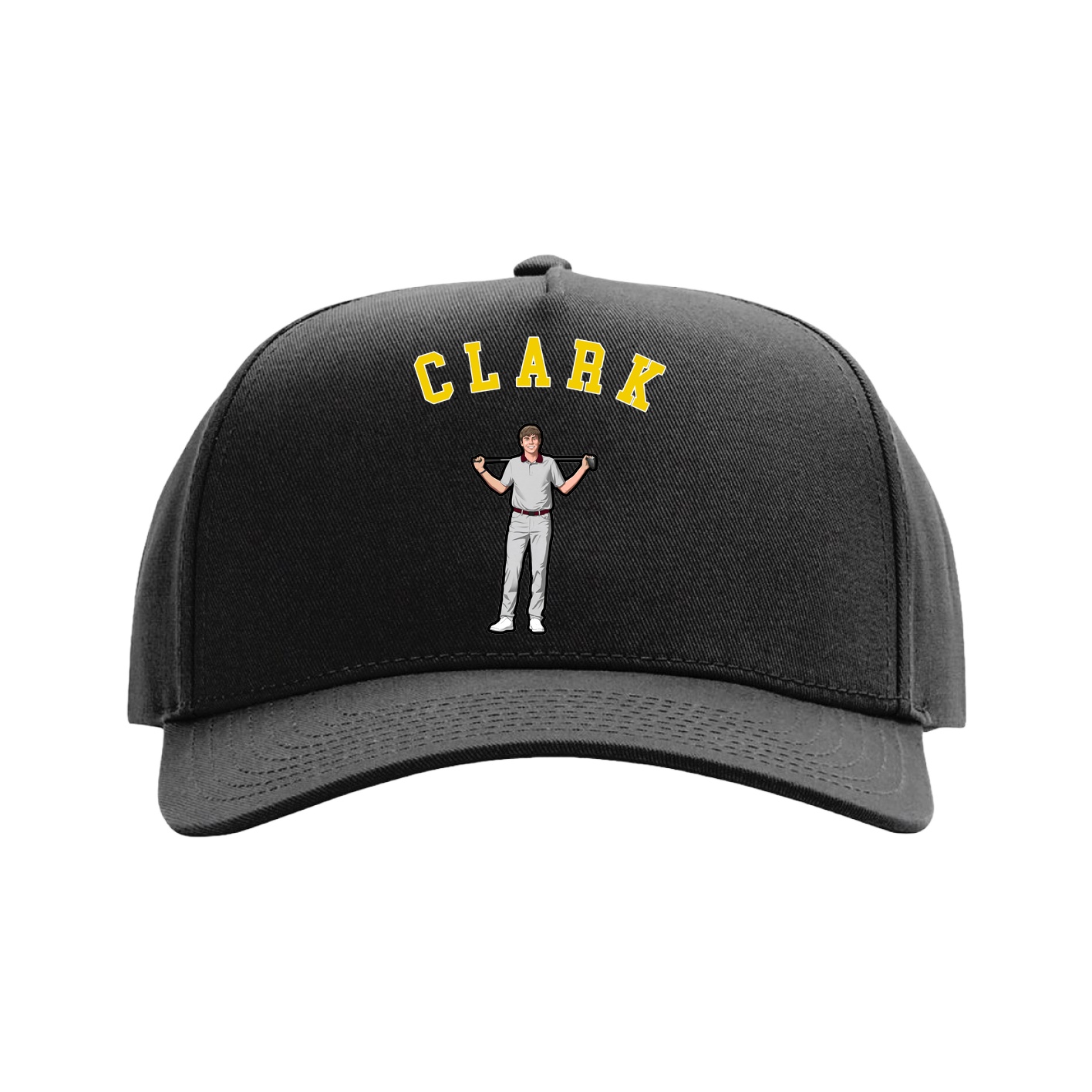 Full Fabric Five-Panel Champ Cap