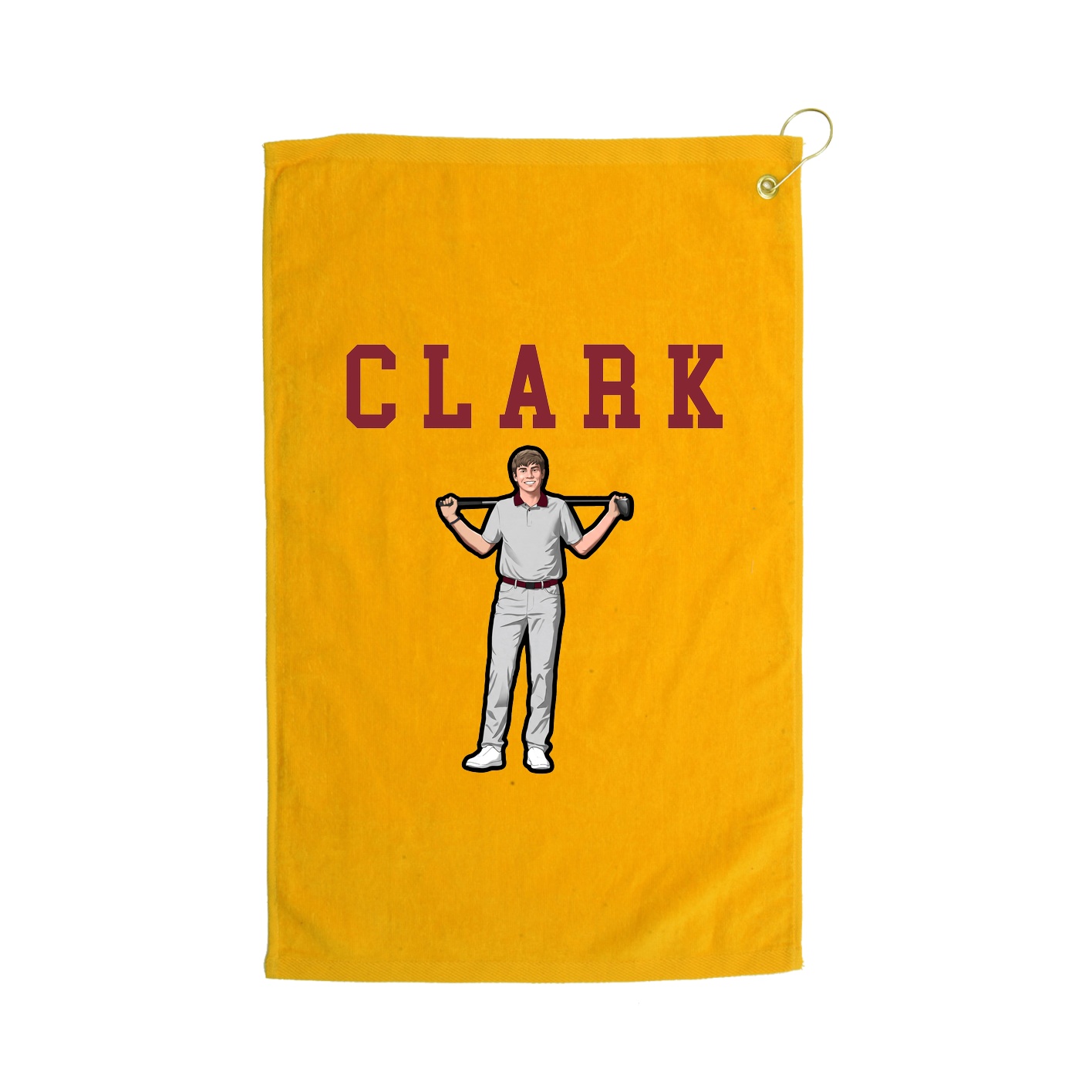 Golf Towel — Shirsey in Gold