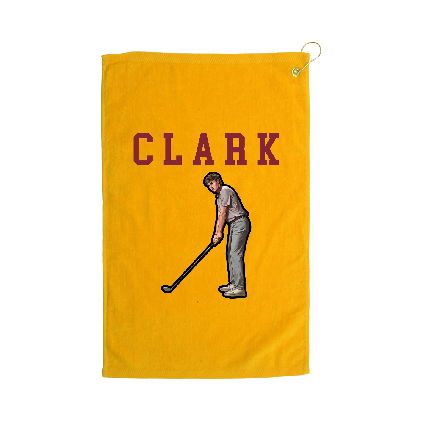 Golf Towel — Shirsey in Gold