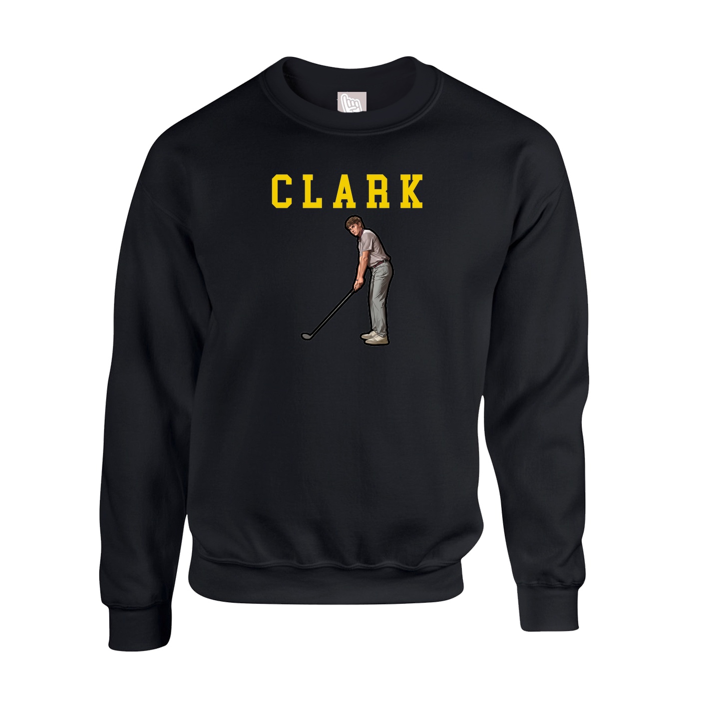Fleece Crew — Shirsey in Black