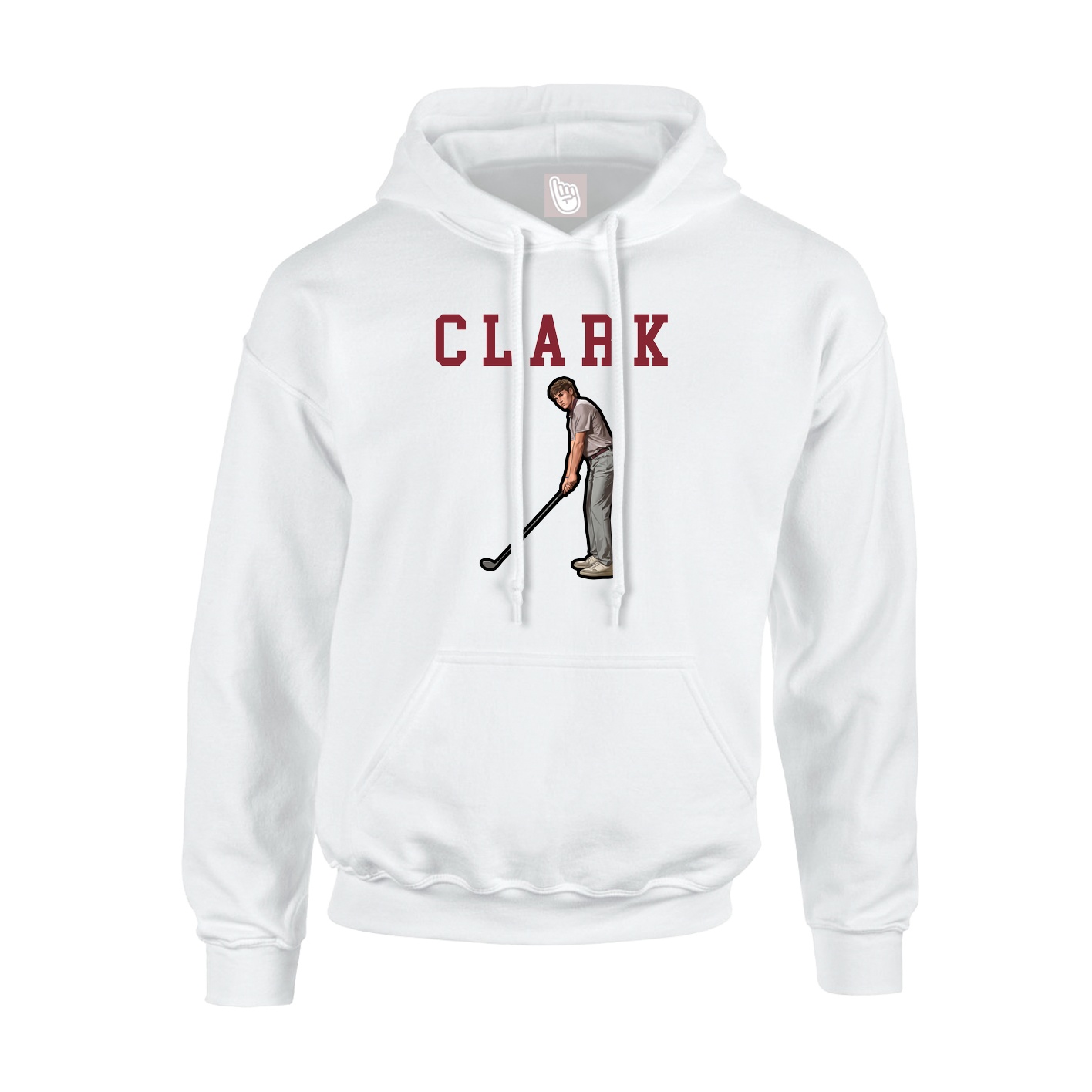 Youth Hoodie — Shirsey in White