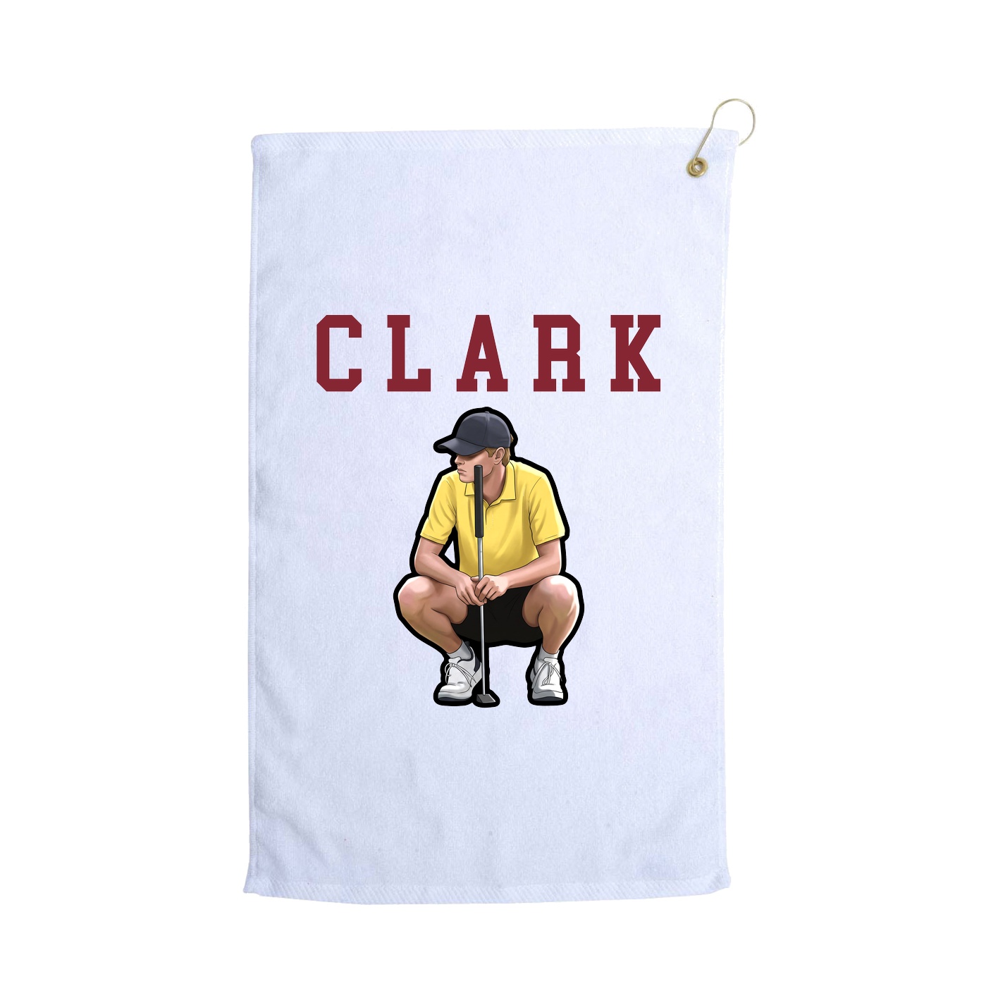 Golf Towel — Shirsey in White
