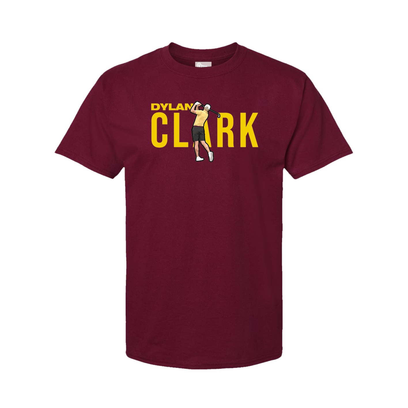 Youth Tee — Player Name in Cardinal