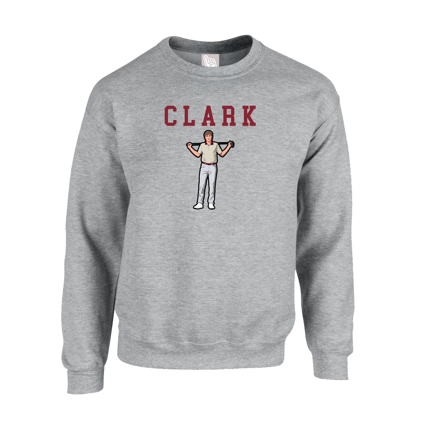 Fleece Crew — Shirsey in Grey
