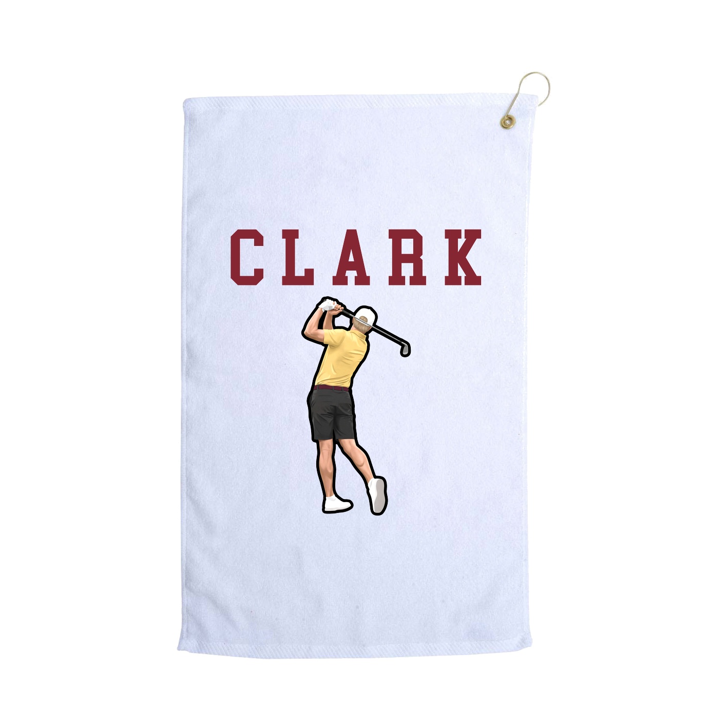 Golf Towel — Shirsey in White