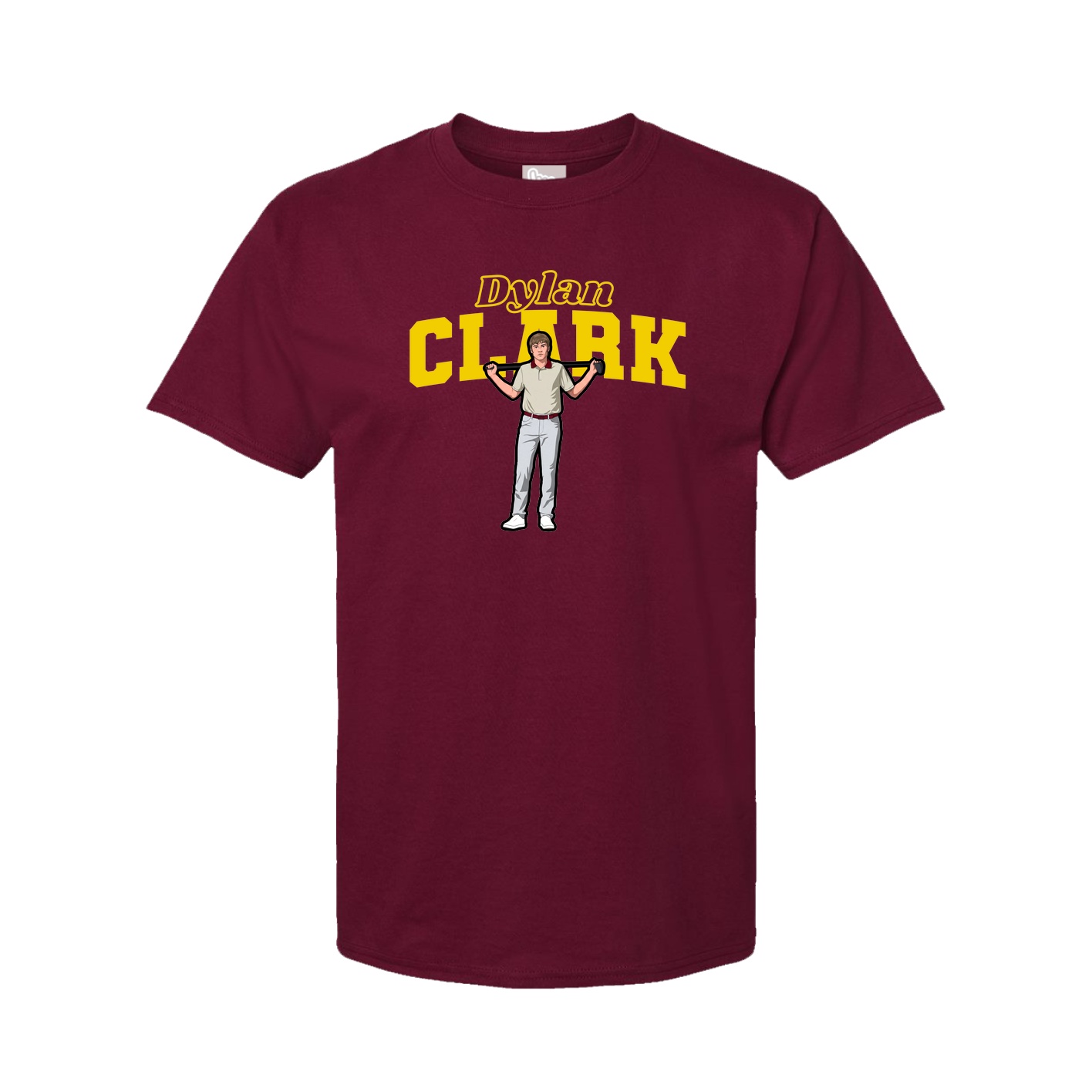 Tee — Name Arch in Cardinal
