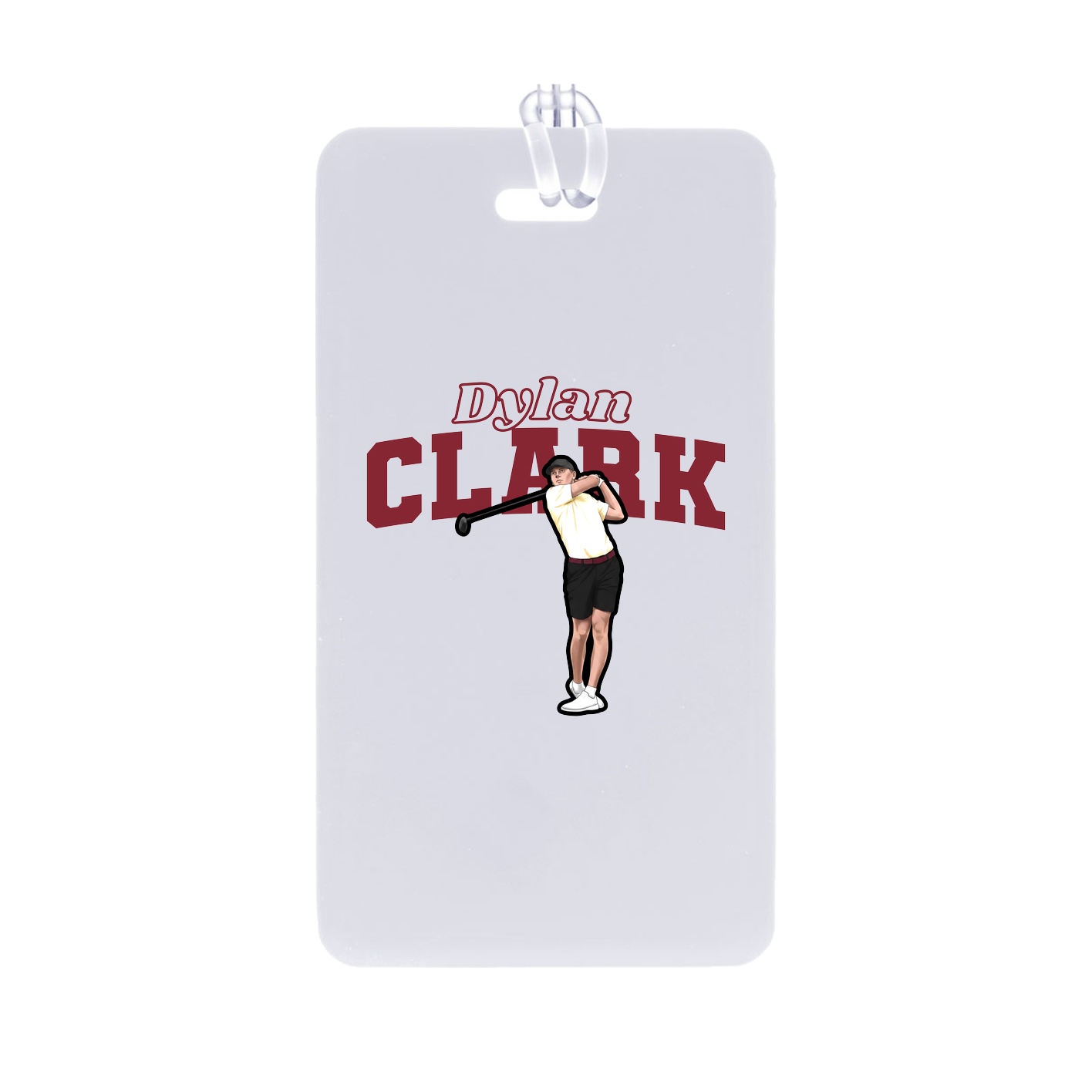 Bag Tag — Name Arch in Classic