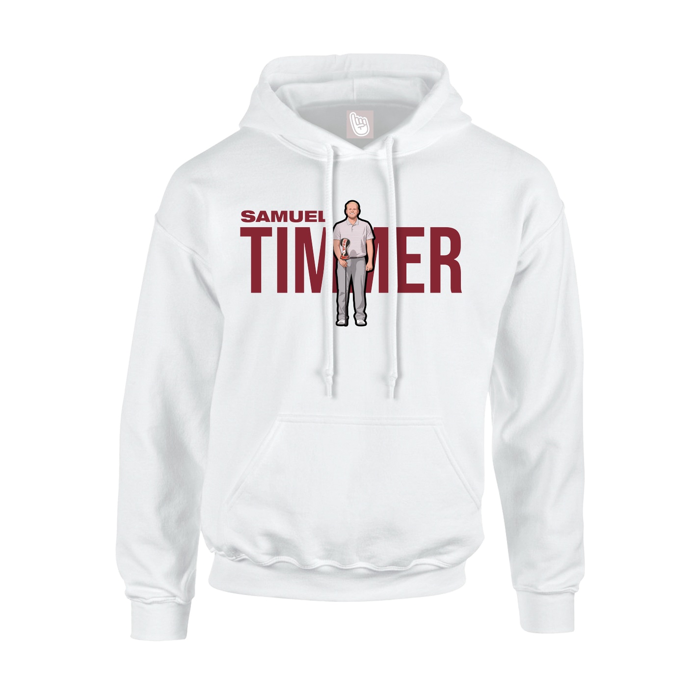 Hoodie — Player Name in White