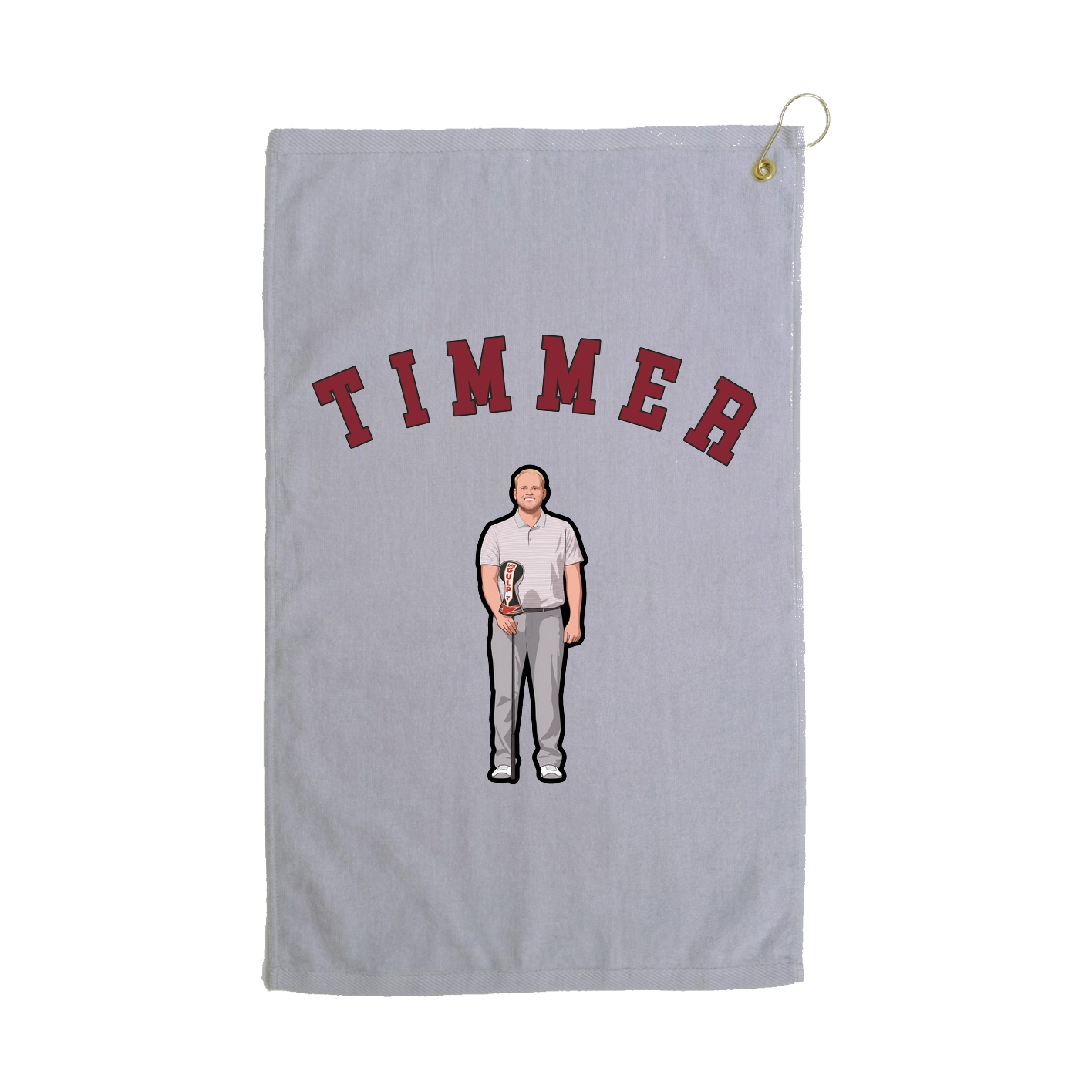Golf Towel — Shirsey Arch in Grey