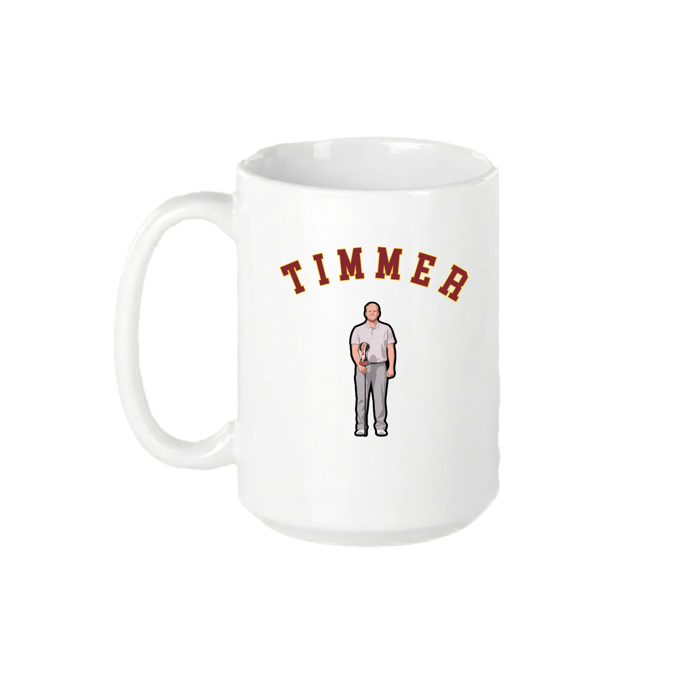 15oz Coffee Mug — Shirsey Arch in White