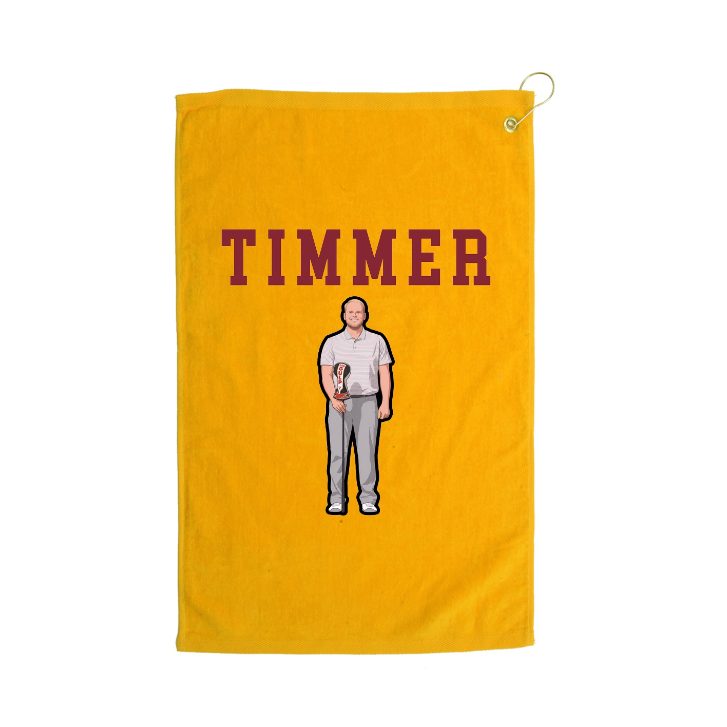 Golf Towel — Shirsey in Gold