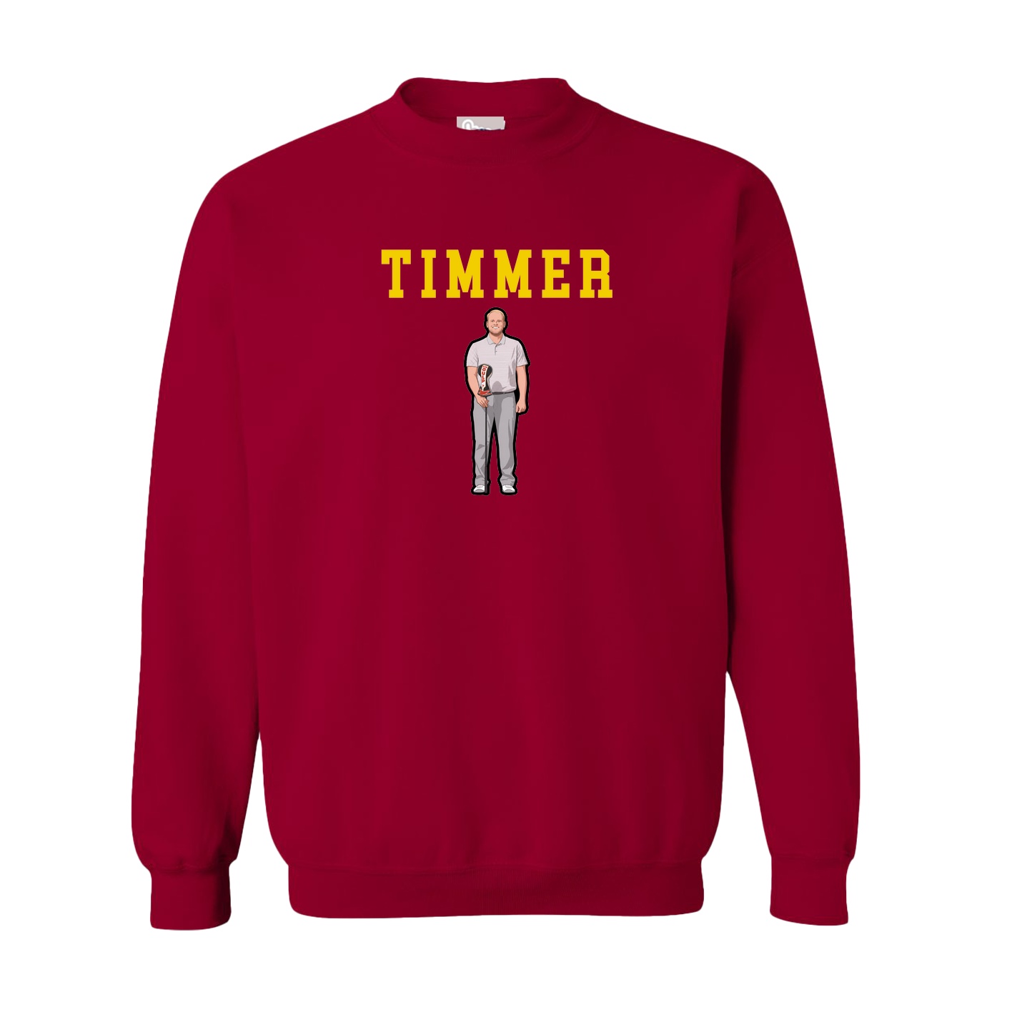 Fleece Crew — Shirsey in Cardinal