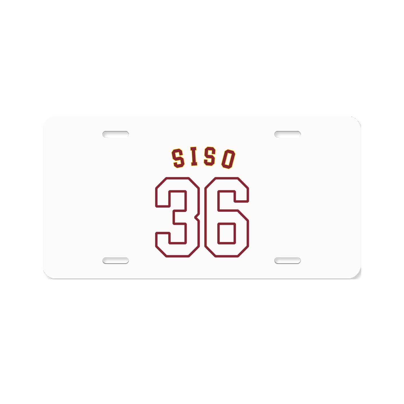 License Plate — Shirsey Arch in Classic
