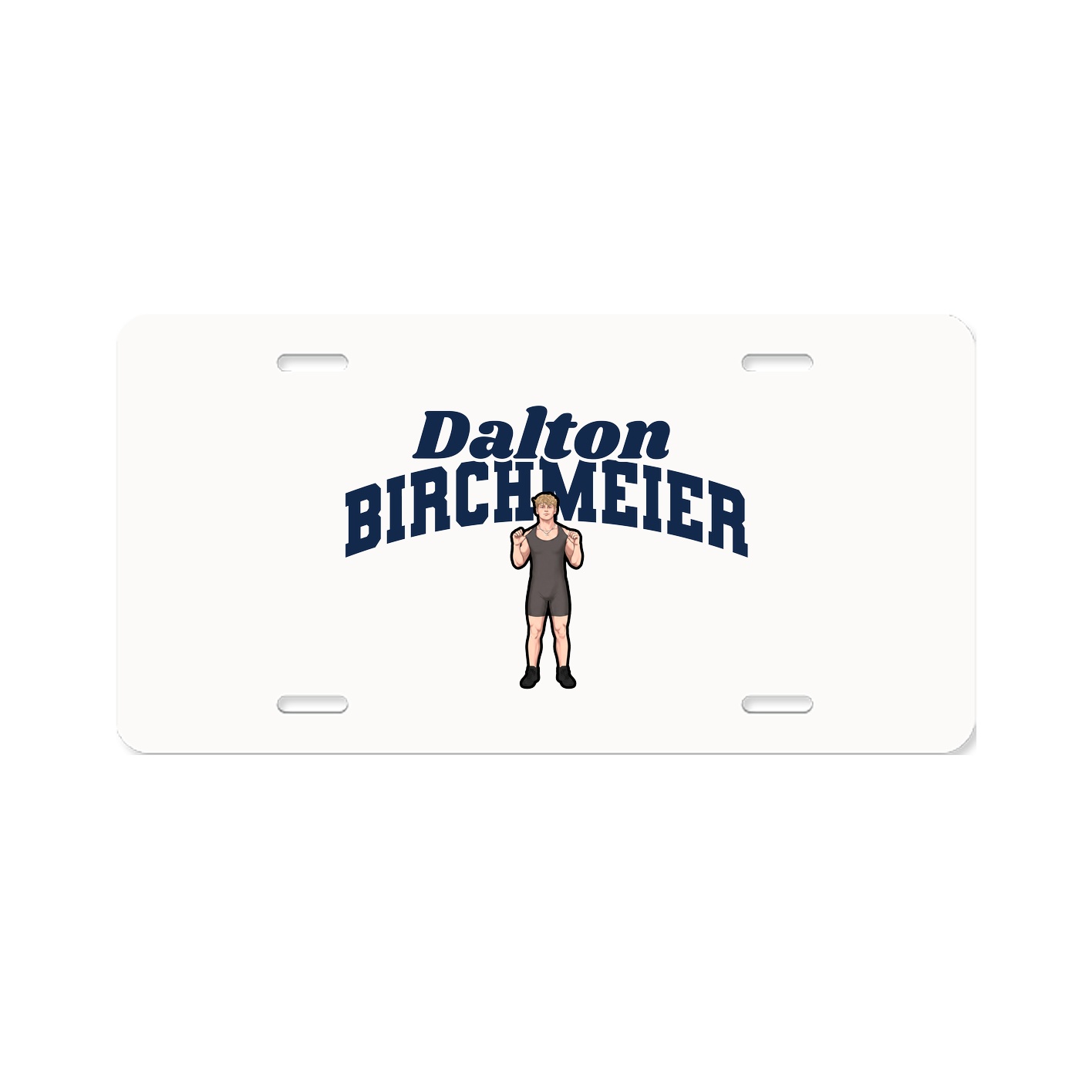 License Plate — Signature Arch in Classic