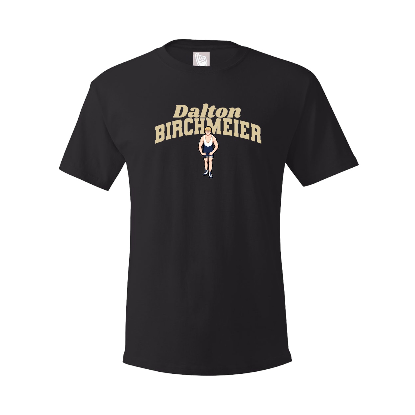 Youth Tee — Signature Arch in Black