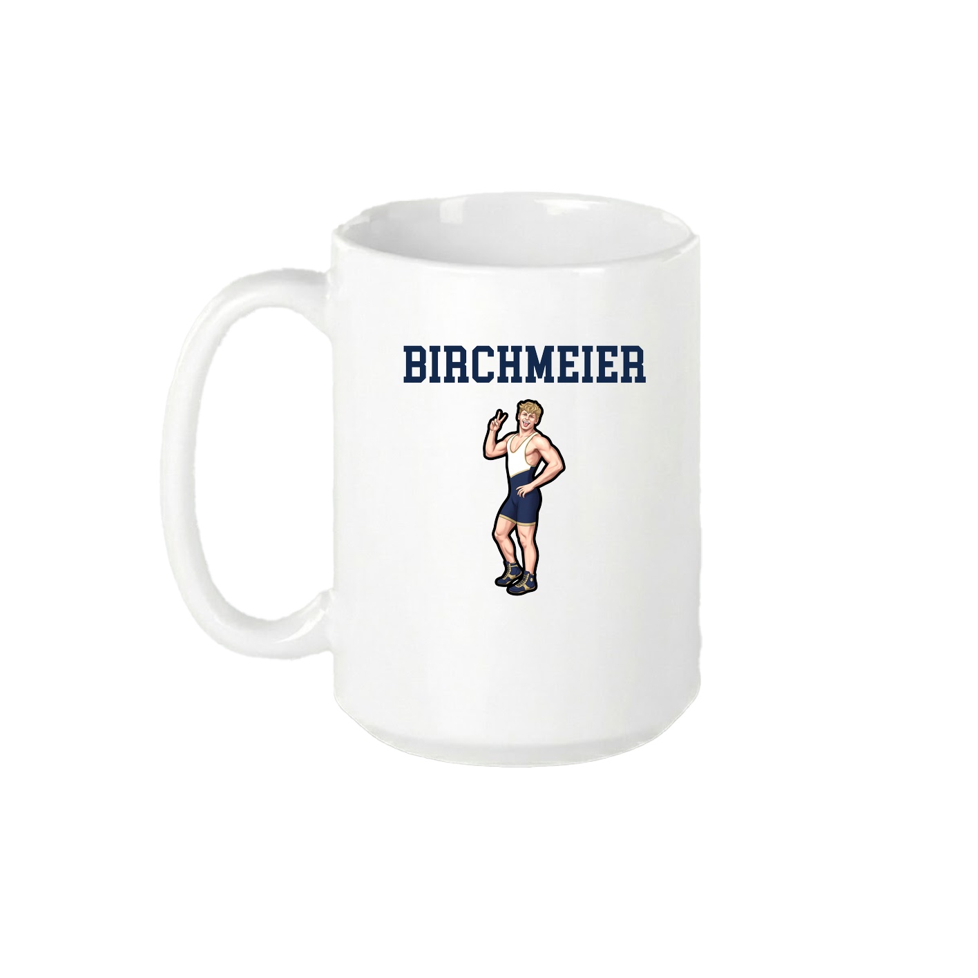 15oz Coffee Mug — Shirsey in White