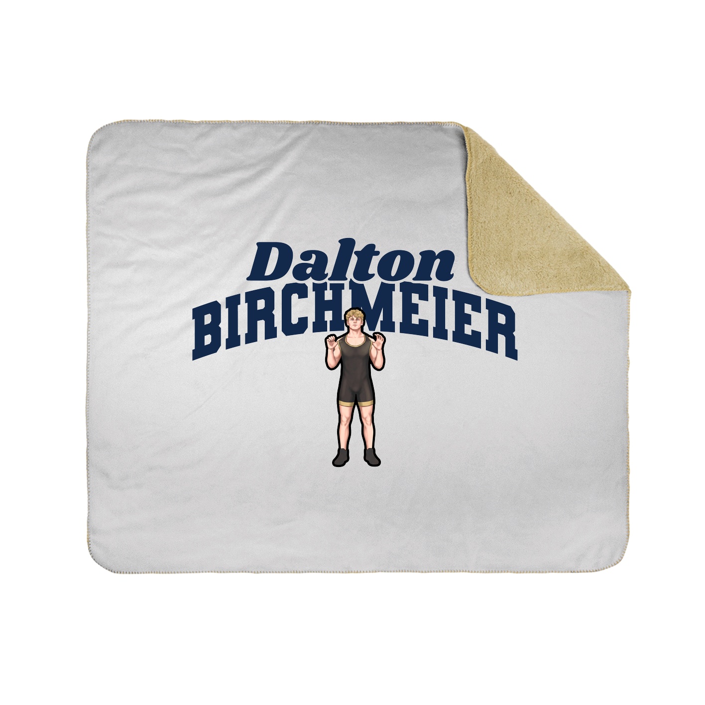Throw Blanket — Signature Arch in White