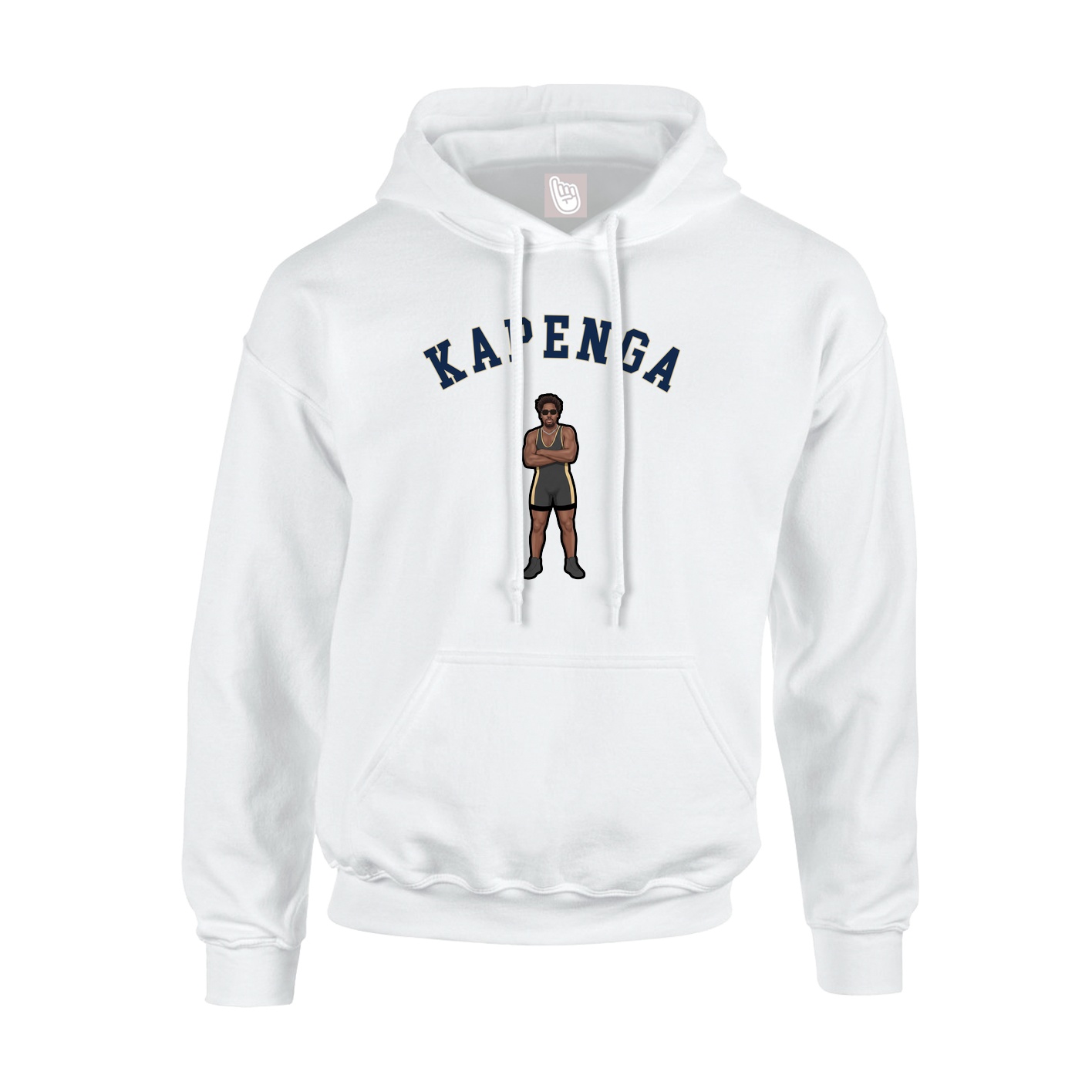 Hoodie — Shirsey Arch in White