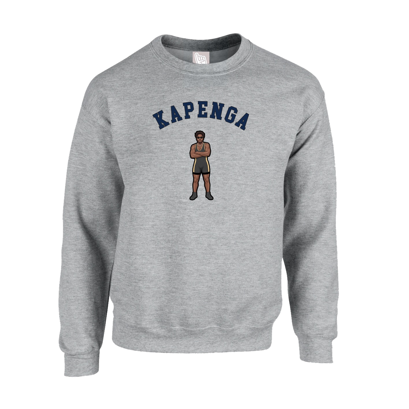 Fleece Crew — Shirsey Arch in Grey