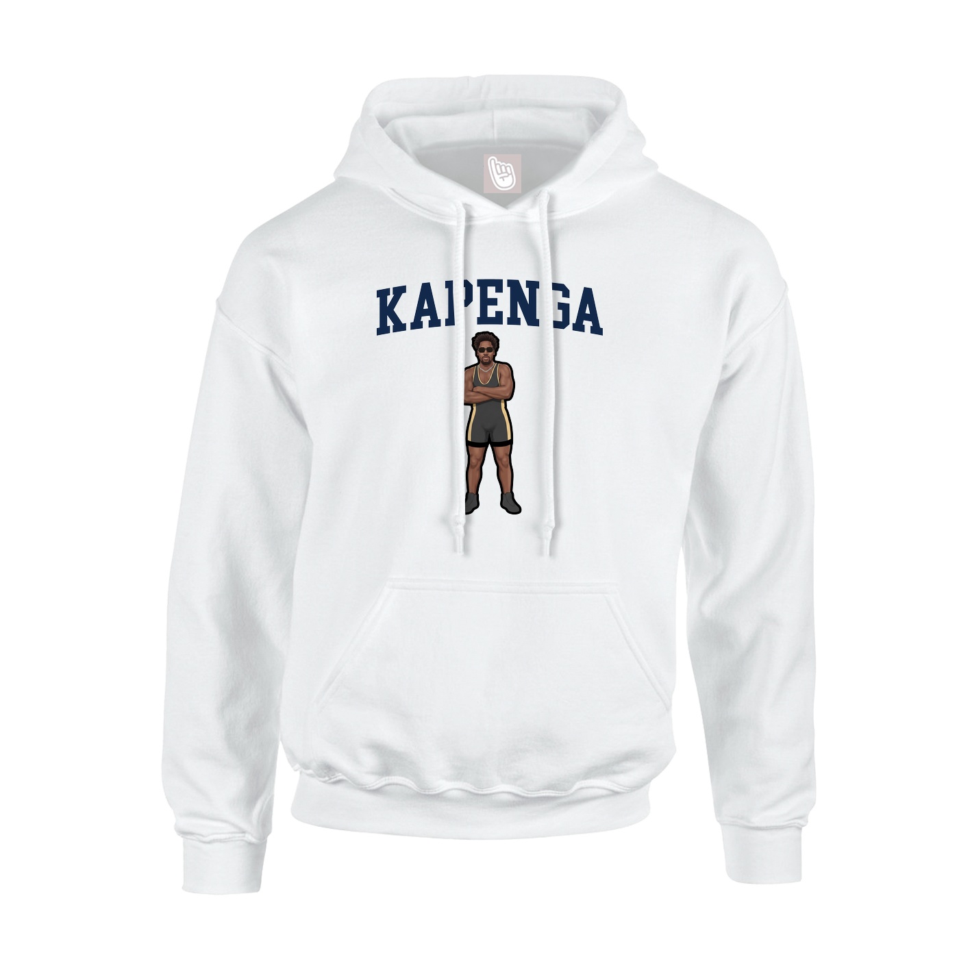Hoodie — Shirsey in White