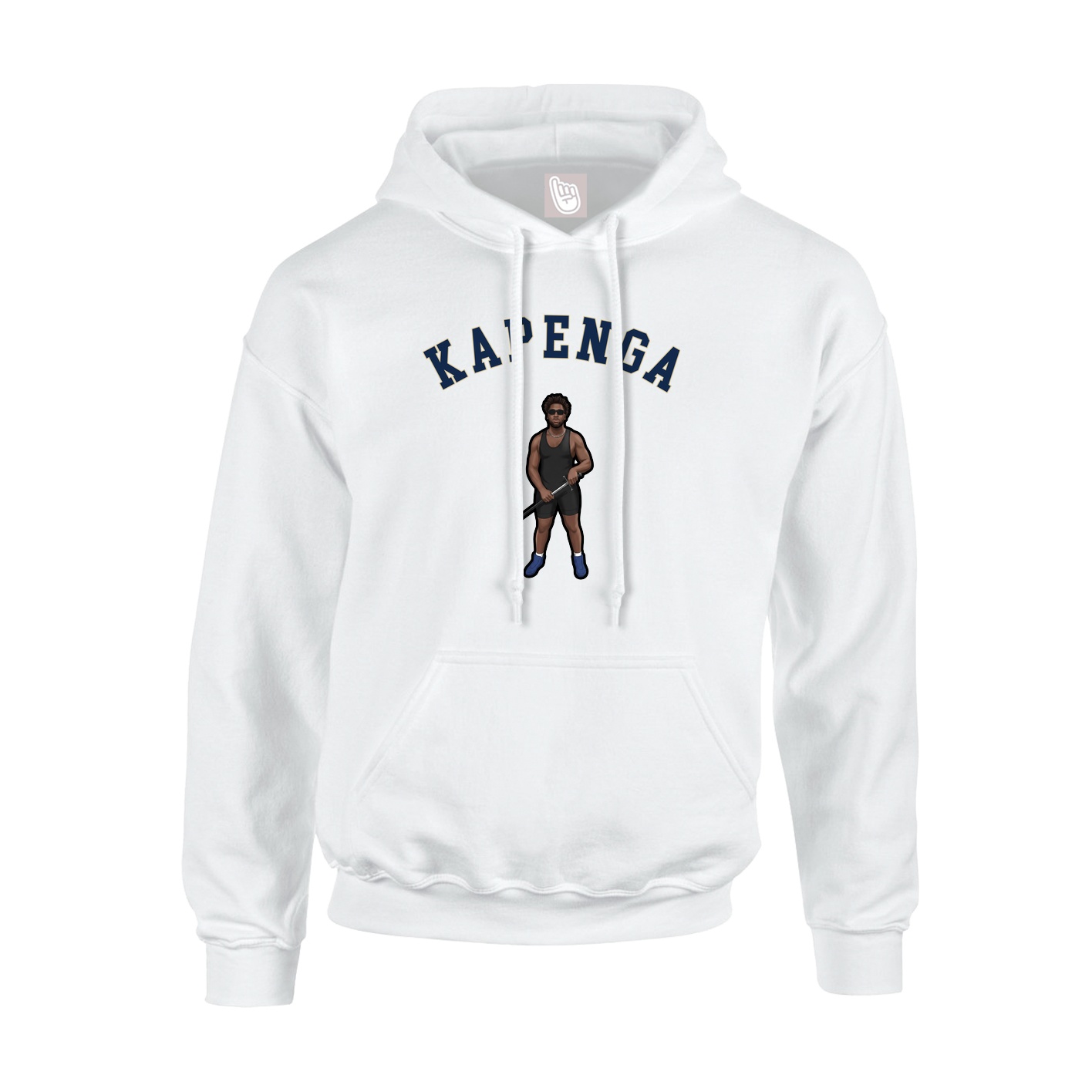 Hoodie — Shirsey Arch in White