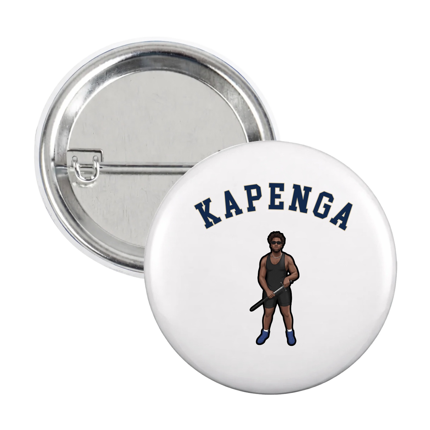 Game Day Button — Shirsey Arch in White