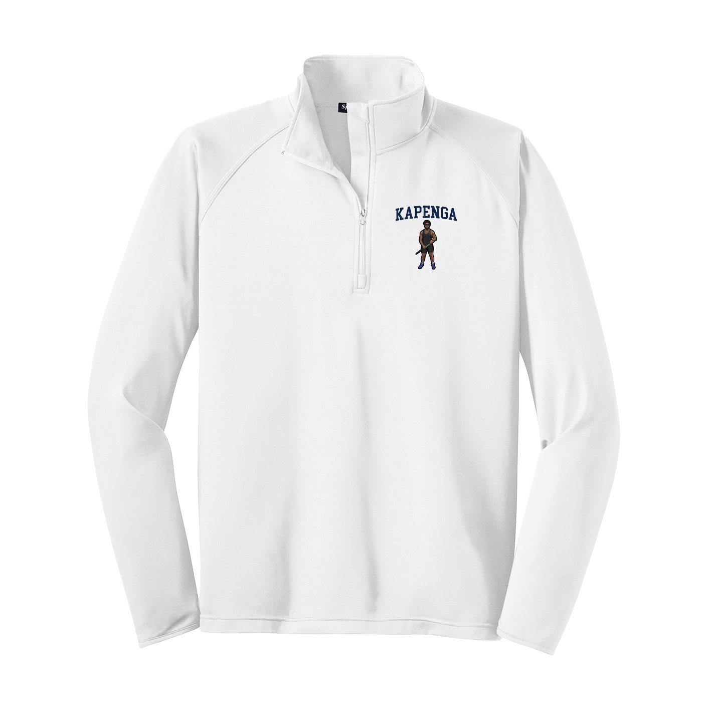 Q-Zip Pullover — Shirsey in White