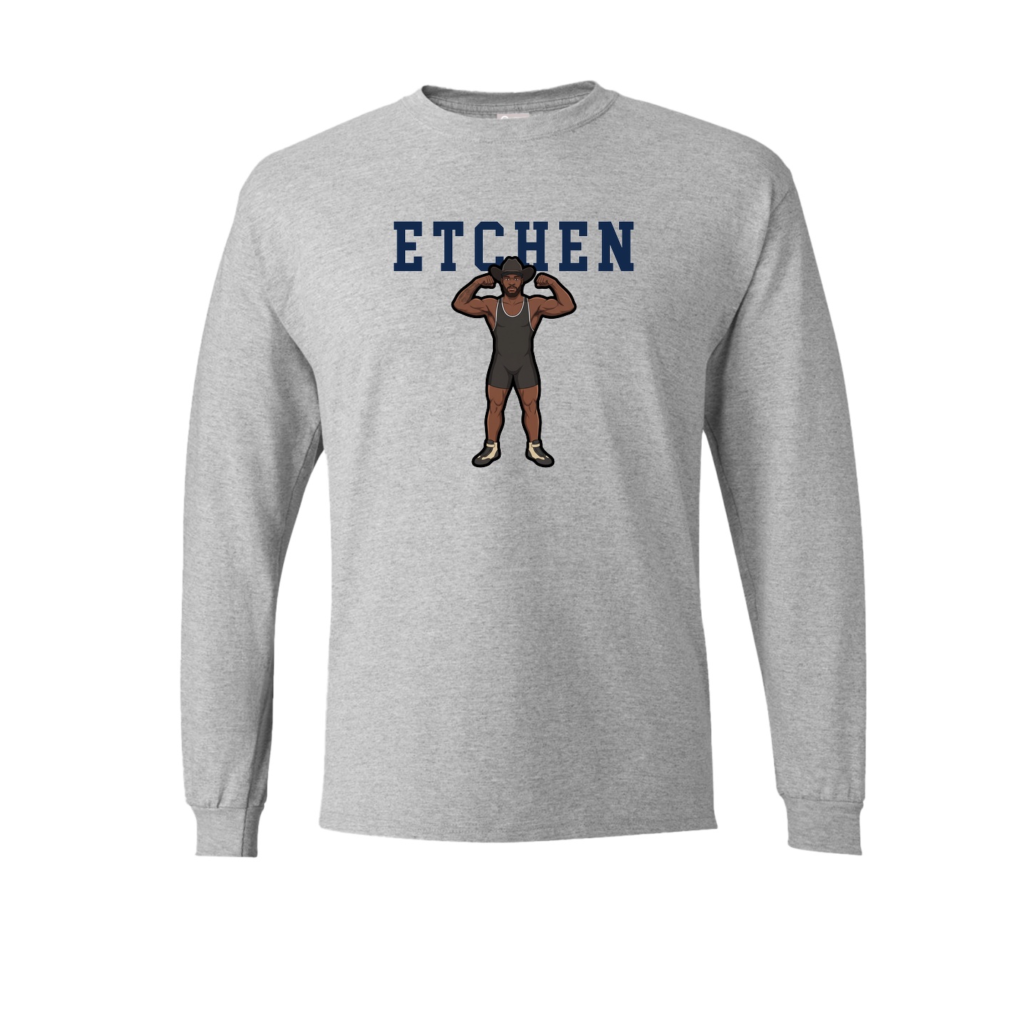 Long Sleeve Tee — Shirsey in Grey