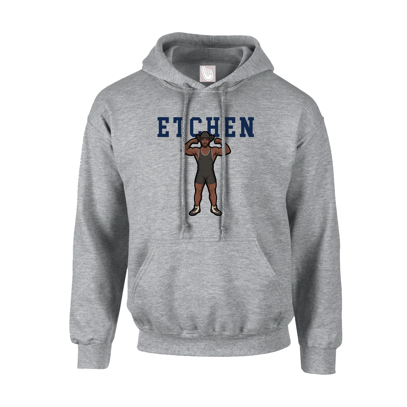 Hoodie — Shirsey in Grey