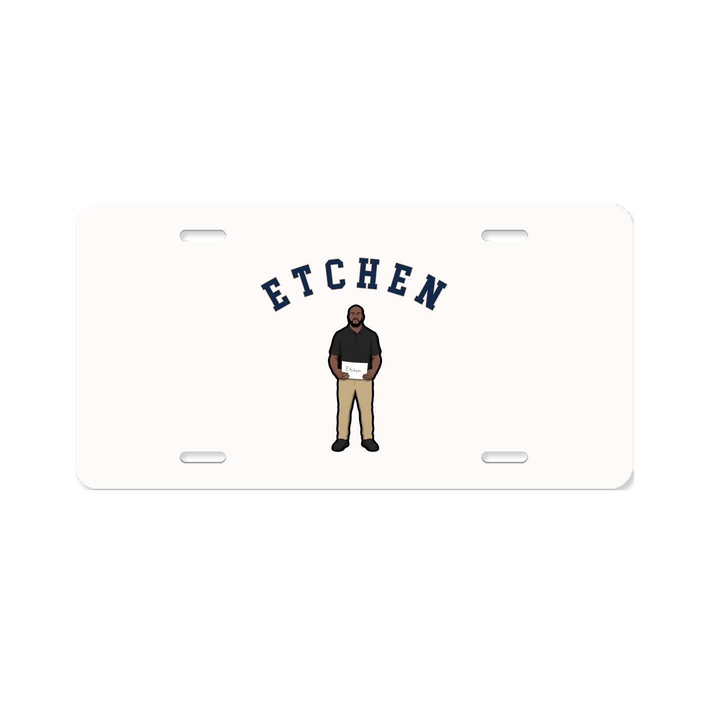 License Plate — Shirsey Arch in Classic