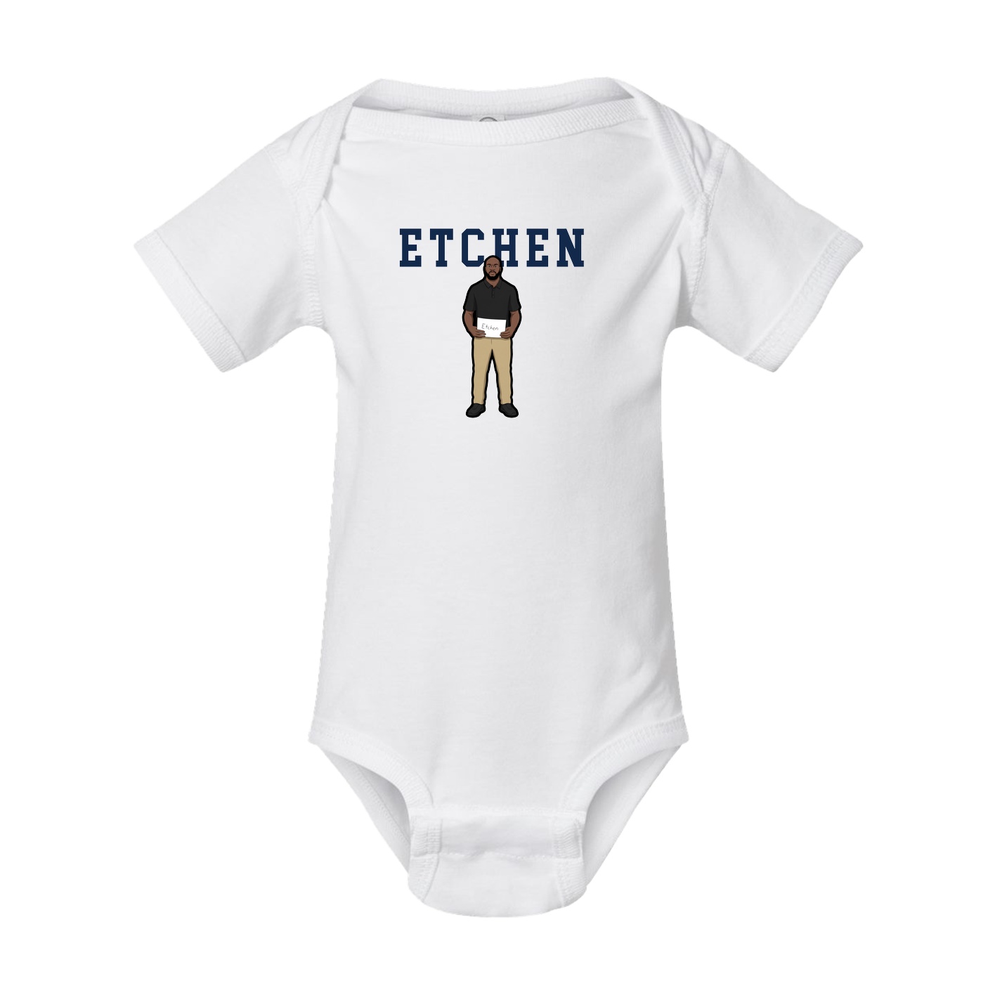 Baby Onesie — Shirsey in White