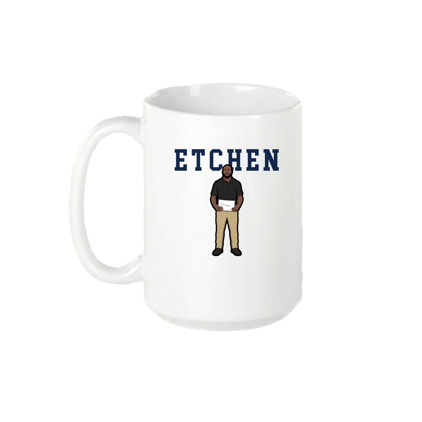 15oz Coffee Mug — Shirsey in White