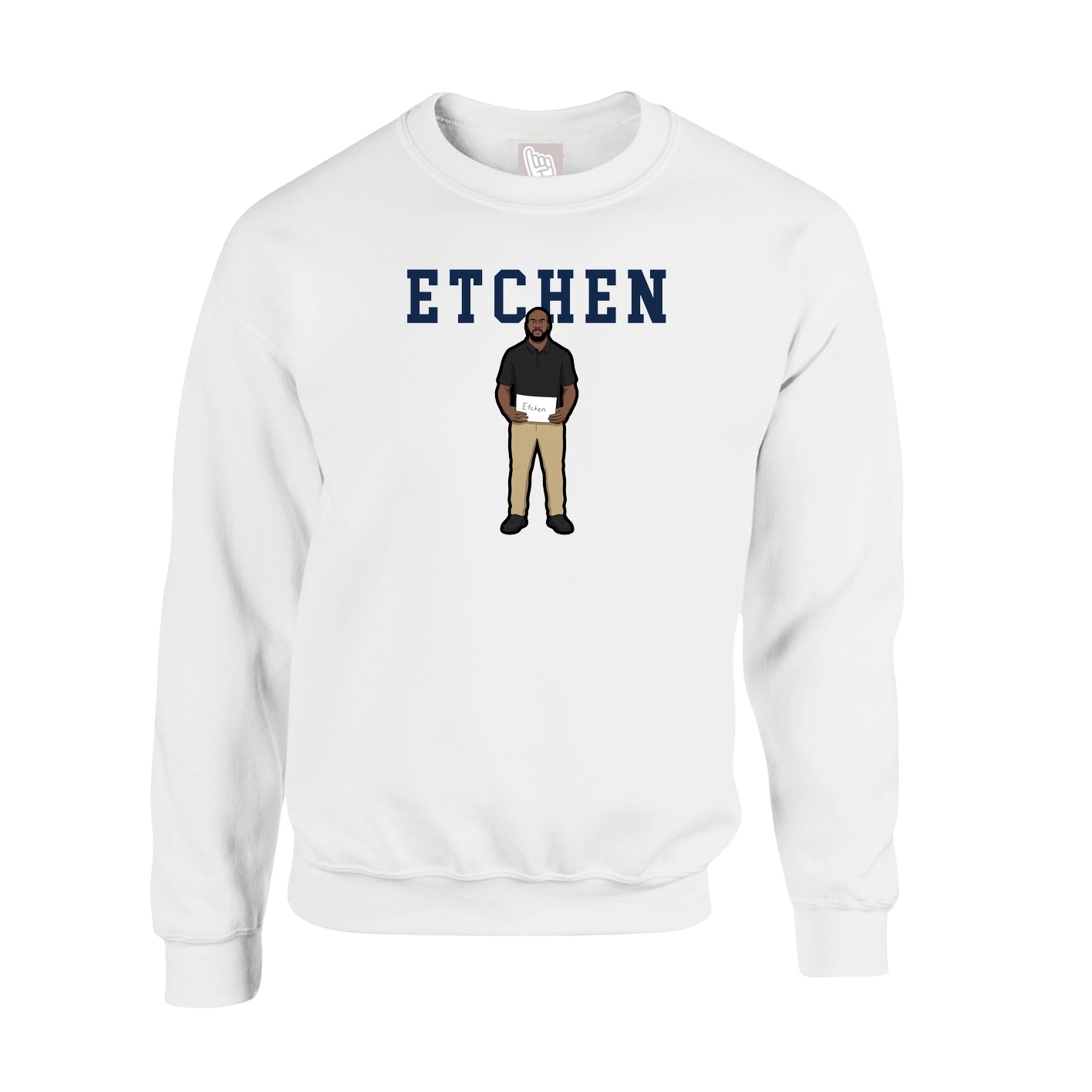 Fleece Crew — Shirsey in White