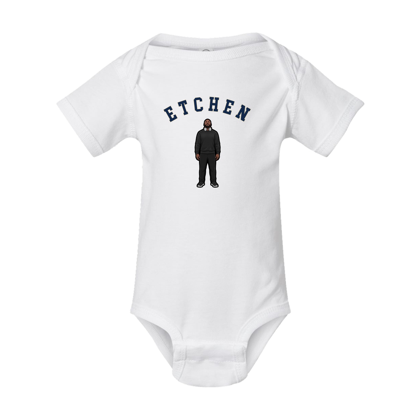 Baby Onesie — Shirsey Arch in White