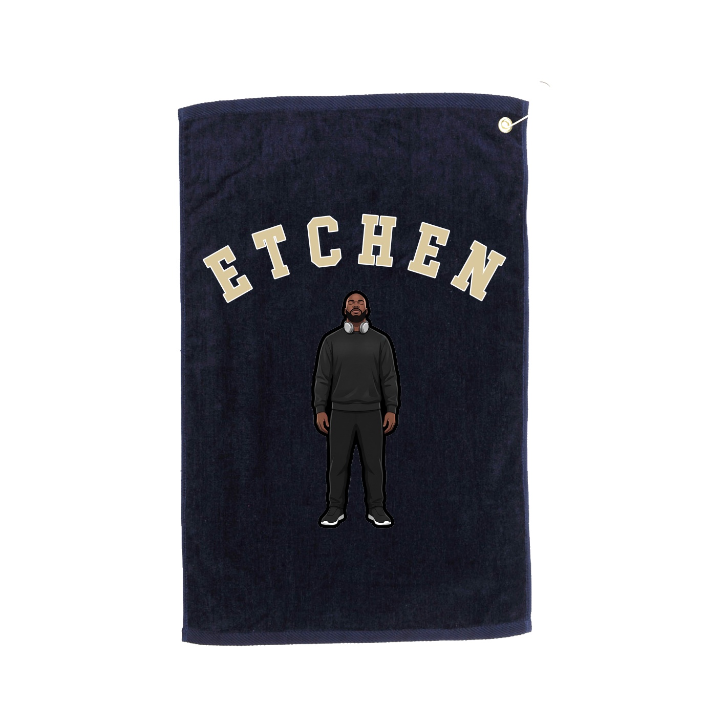 Golf Towel — Shirsey Arch in Navy