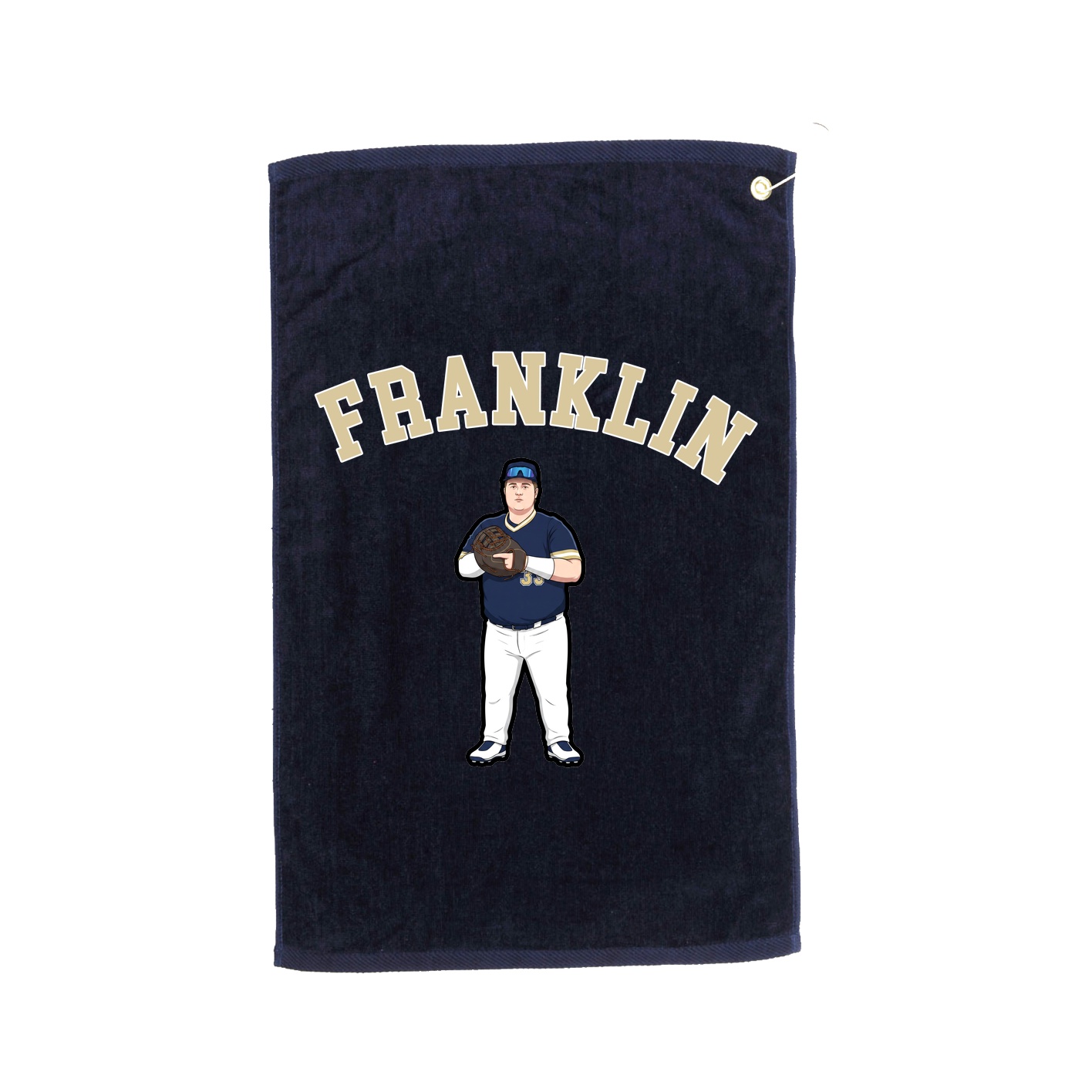 Golf Towel — Shirsey Arch in Navy