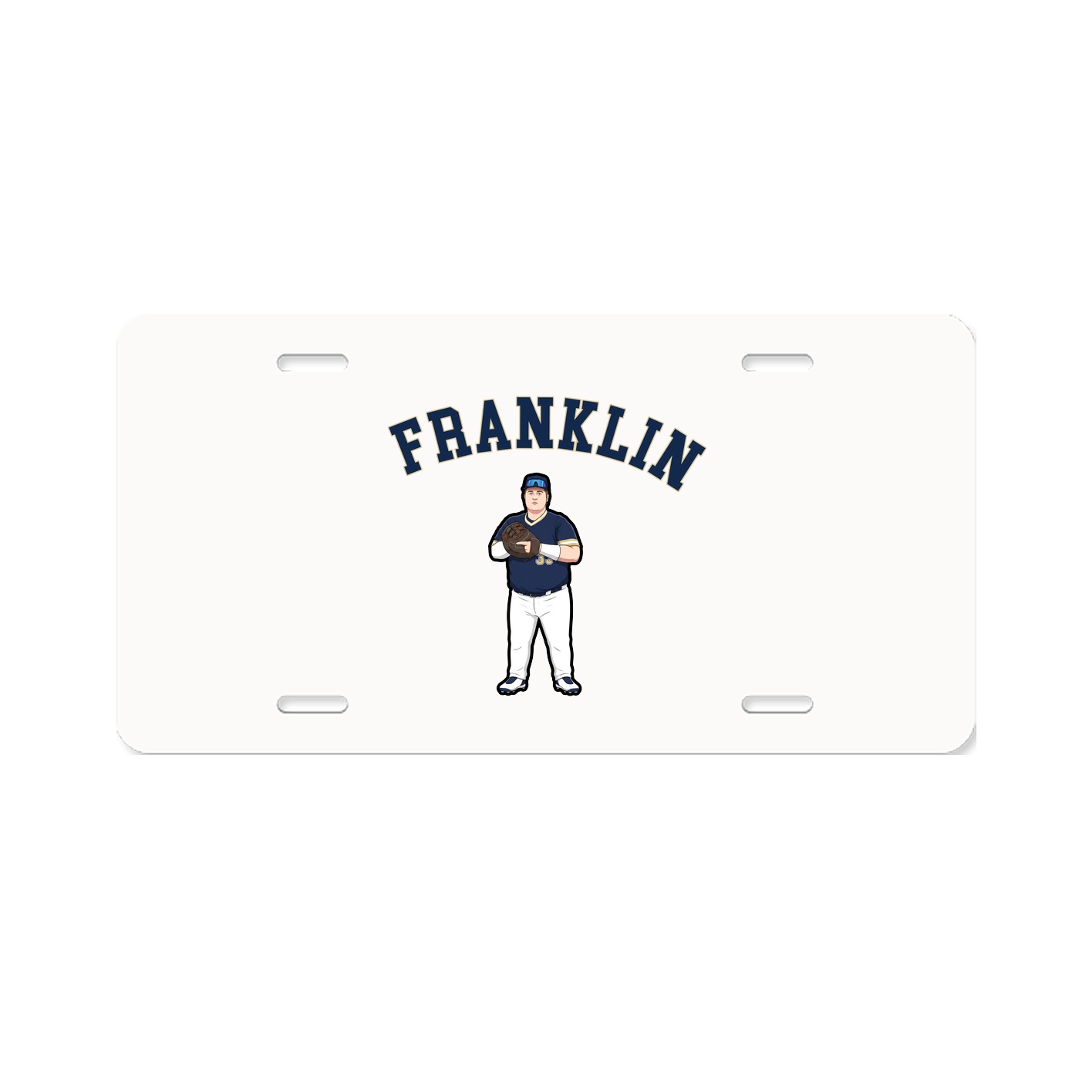 License Plate — Shirsey Arch in Classic