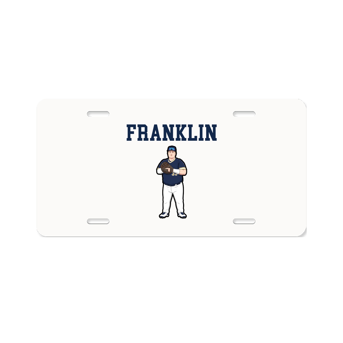 License Plate — Shirsey in Classic