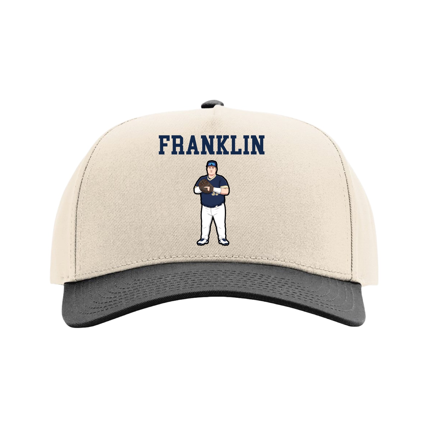Full Fabric Five-Panel Champ Cap