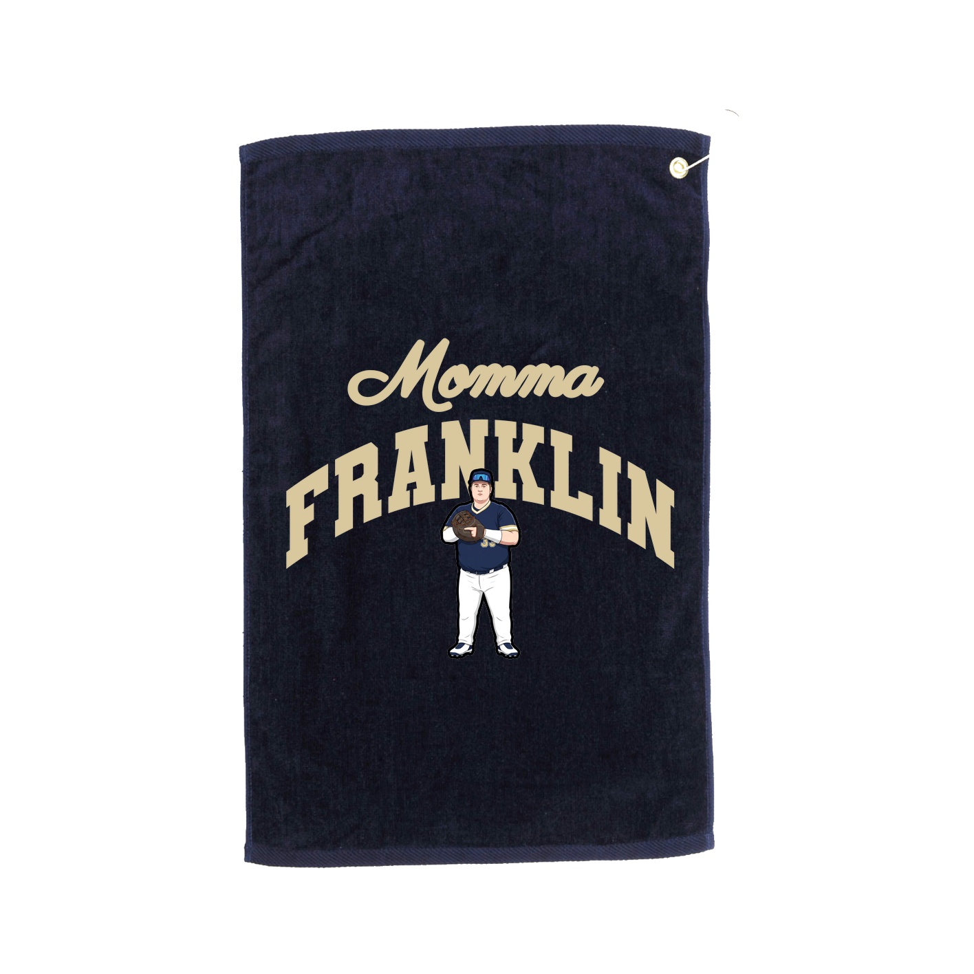 Golf Towel — Mothers Day Arch in Navy