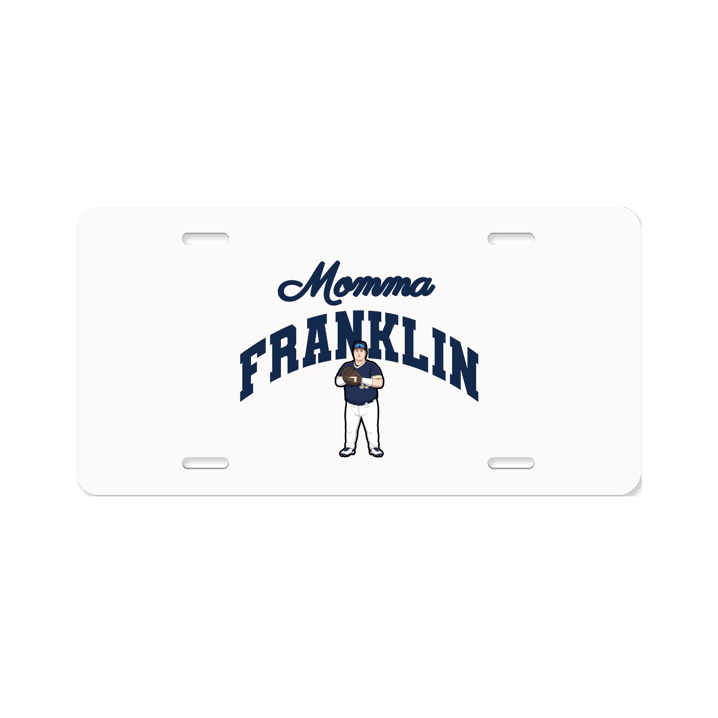 License Plate — Mothers Day Arch in Classic