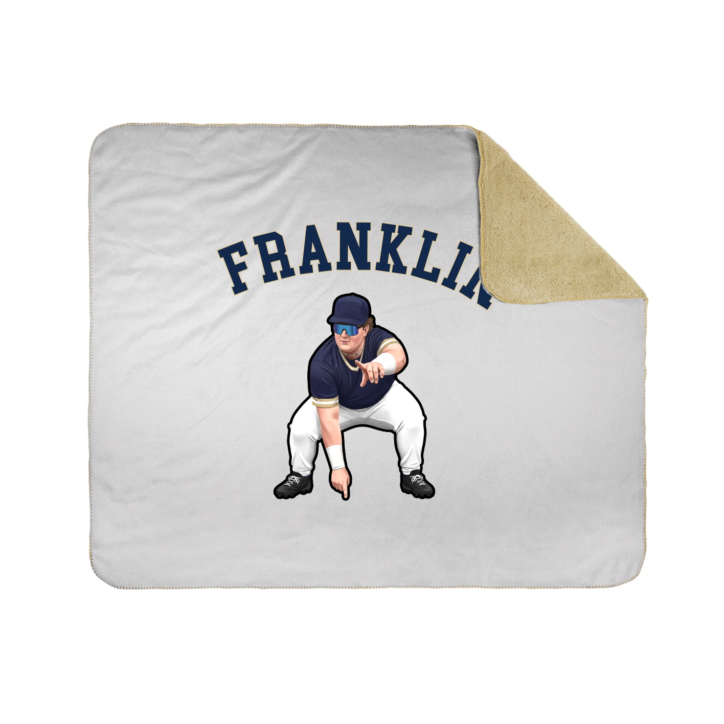 Throw Blanket — Shirsey Arch in White