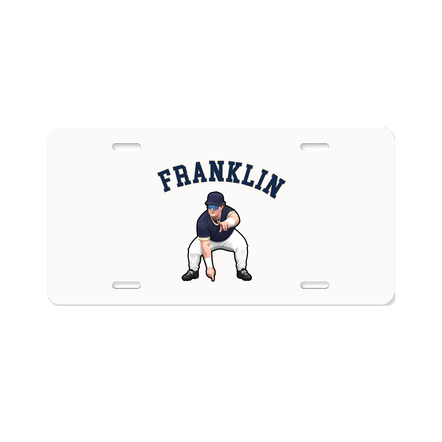 License Plate — Shirsey Arch in Classic