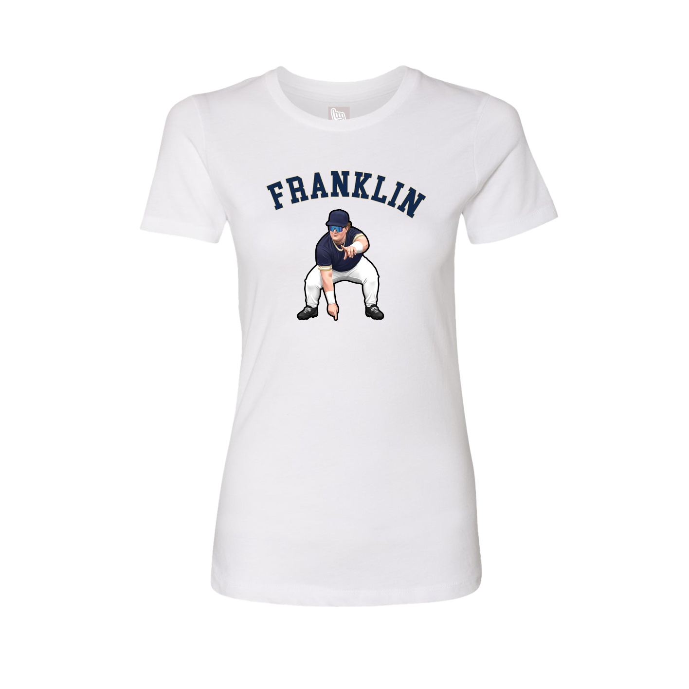 Womens Tee — Shirsey Arch in White
