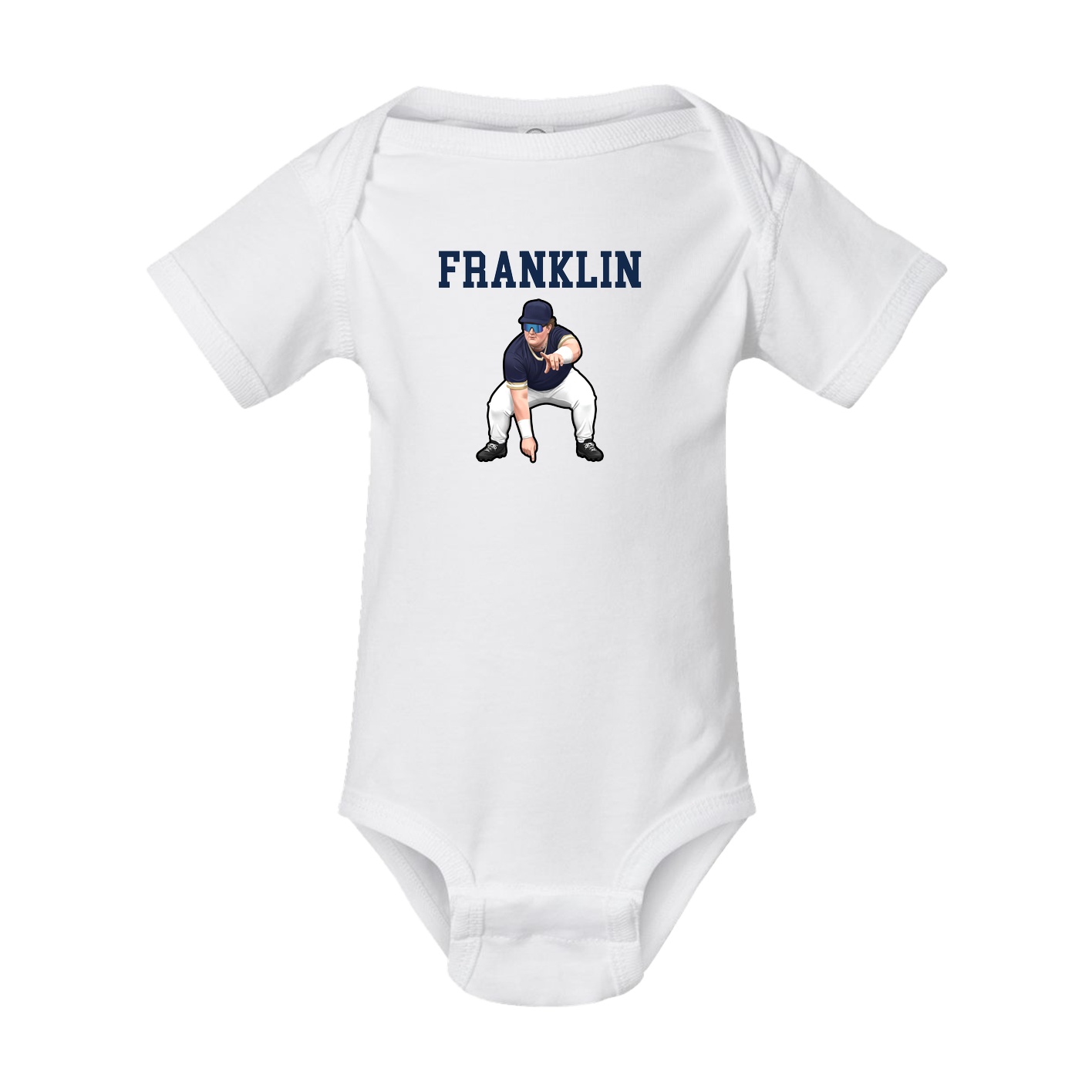 Baby Onesie — Shirsey in White
