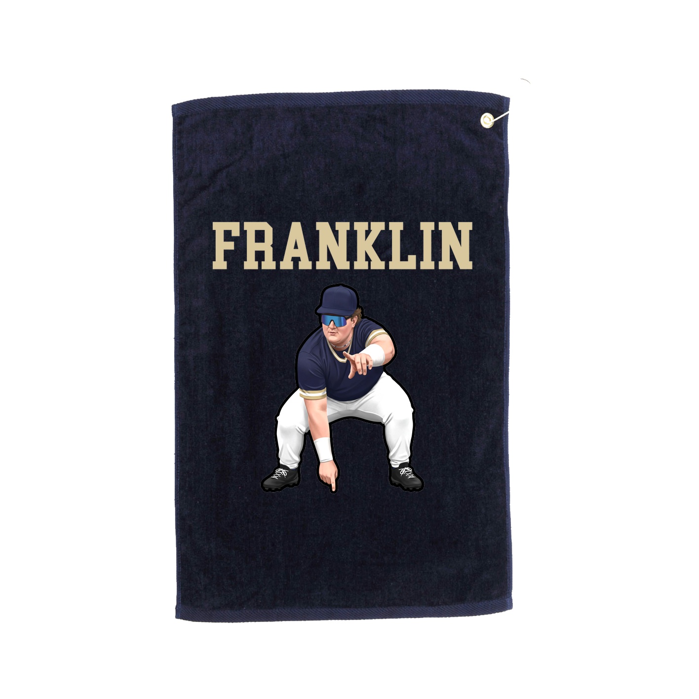 Golf Towel — Shirsey in Navy