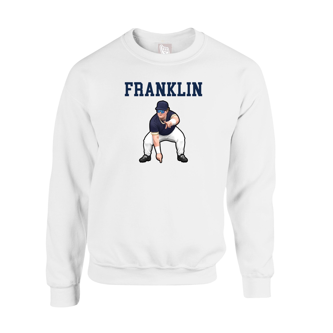 Fleece Crew — Shirsey in White