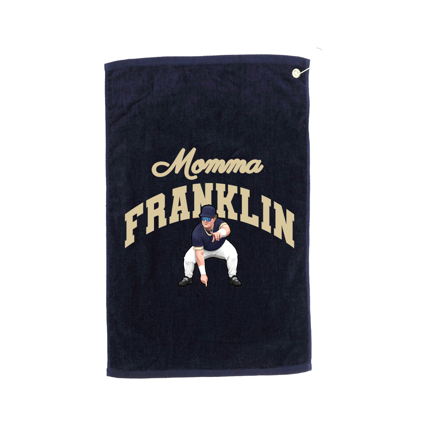 Golf Towel — Mothers Day Arch in Navy