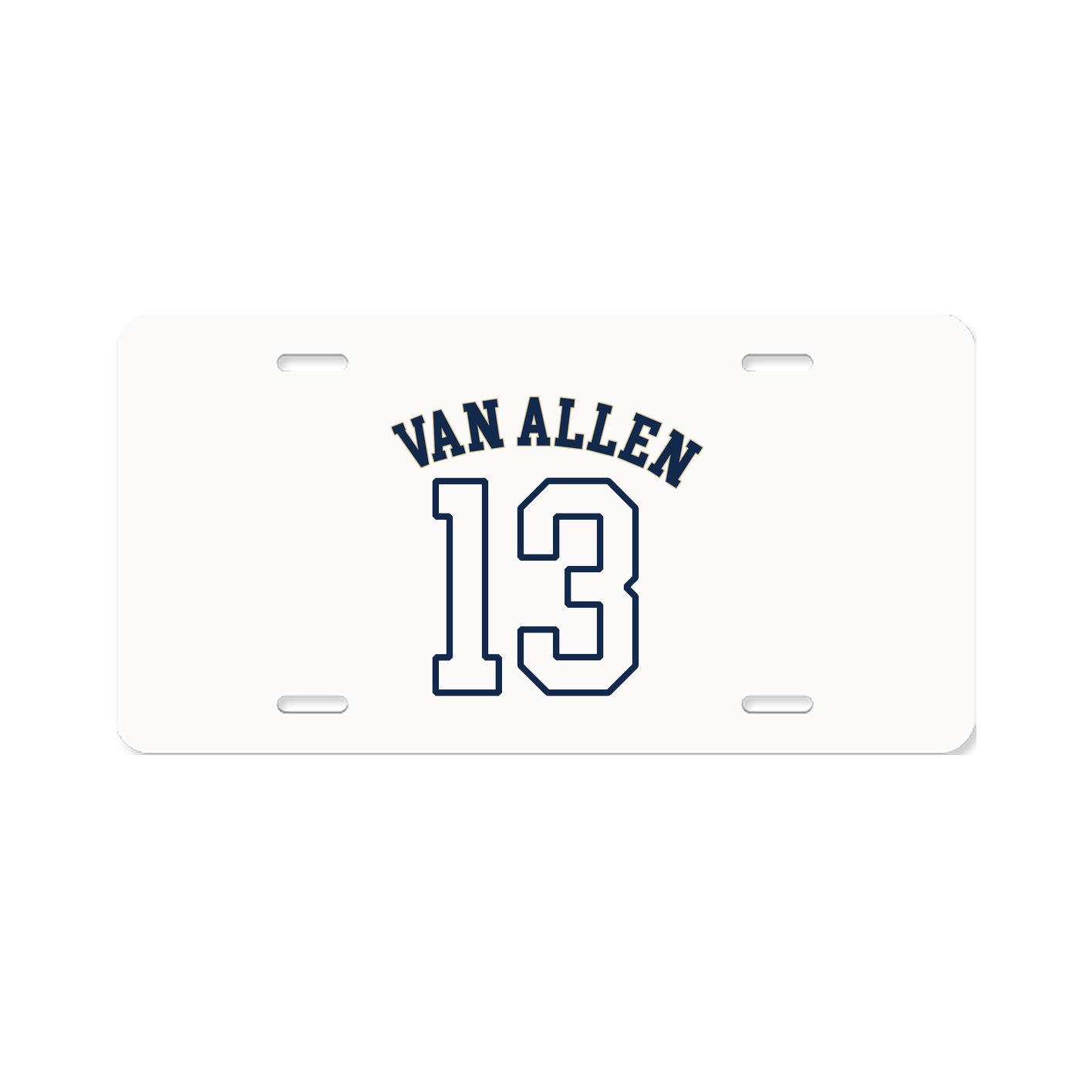 License Plate — Shirsey Arch in Classic